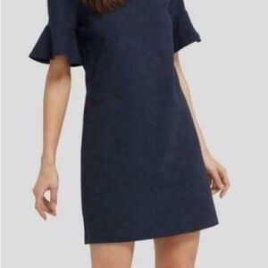 Draper James Navy Blue Women's Bell Sleeve Dress Size Medium